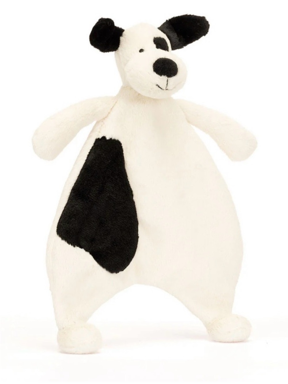 Jellycat Rufferty Puppy Comforter - White & Black